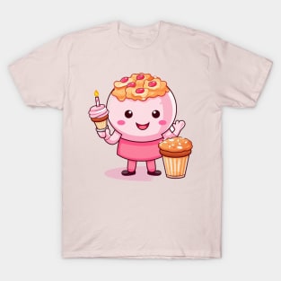 kawaii Ice cream  T-Shirt cute Candy food gilrl T-Shirt